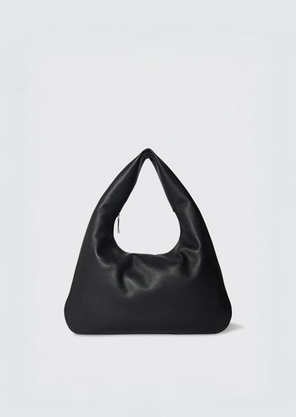 The Row Large Leather Shoulder Bag - Black Shoulder Bags, Handbags -  THR130795