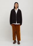 Felted Wool Cardigan