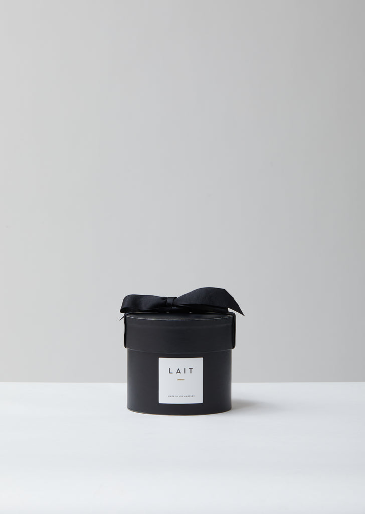 No. 7 Smoke Milk Medium Marble Candle