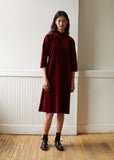 Cotton Velveteen Dress