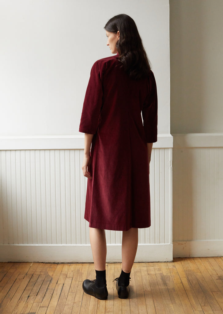 Cotton Velveteen Dress