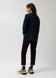 Merino Wool Slouchy Crew