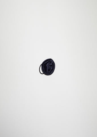 Satin Rose Hair Tie
