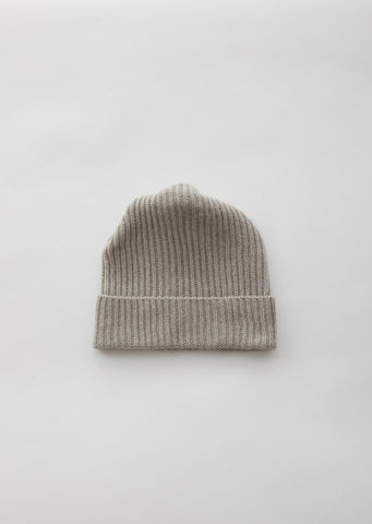 Cashmere Pleats Knit Cap