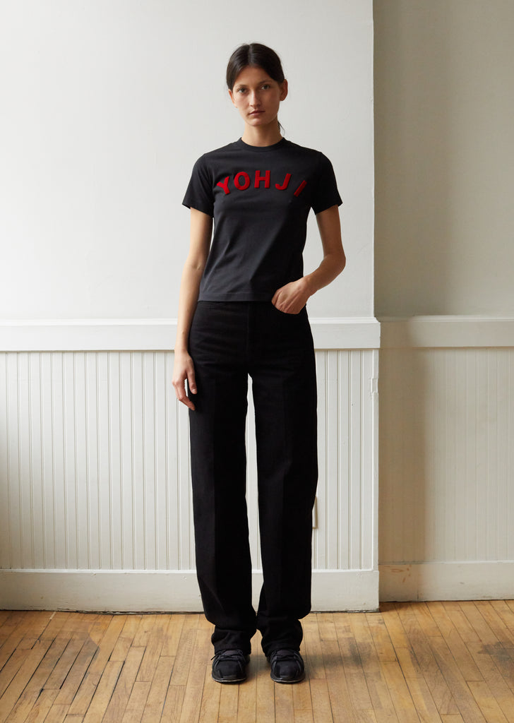 W Yohji Letters Ss Tee