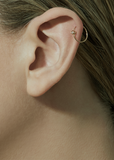 One-Stone Hoop Earring 01