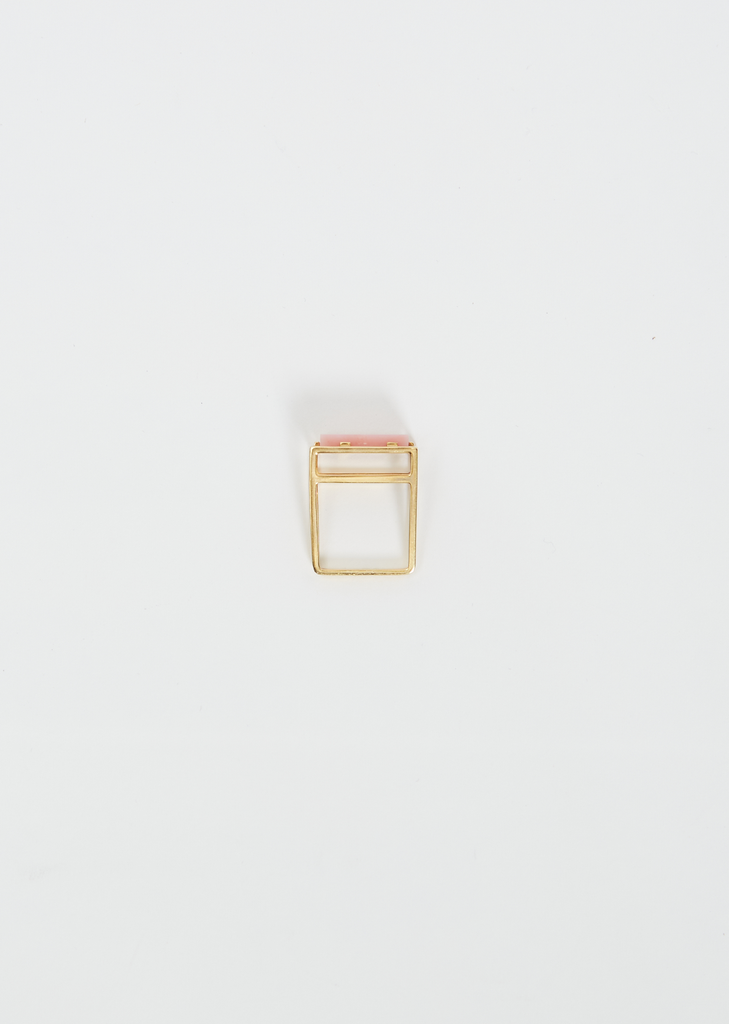 Diaspro Ring — Pink Opal