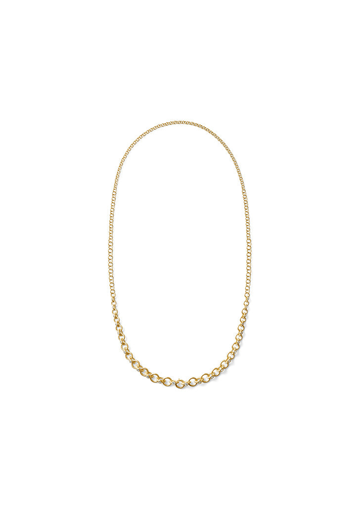 Diamond Link Necklace 01