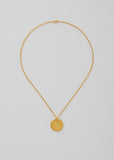 Gold Simple Circle Pendant