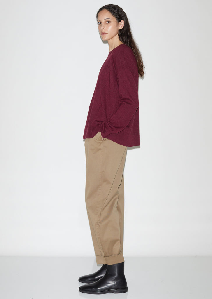Peak Oversized Tee Sweater
