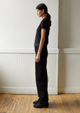 W Yohji Letters Ss Tee