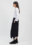 Drawstring Cuff Wide Leg Pants