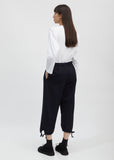 Drawstring Cuff Wide Leg Pants