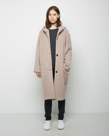 Hooded Sweater Coat