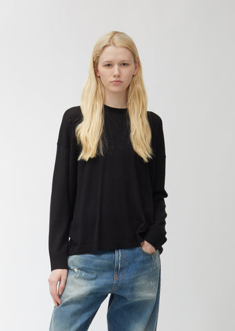 Slouchy Crewneck Sweater