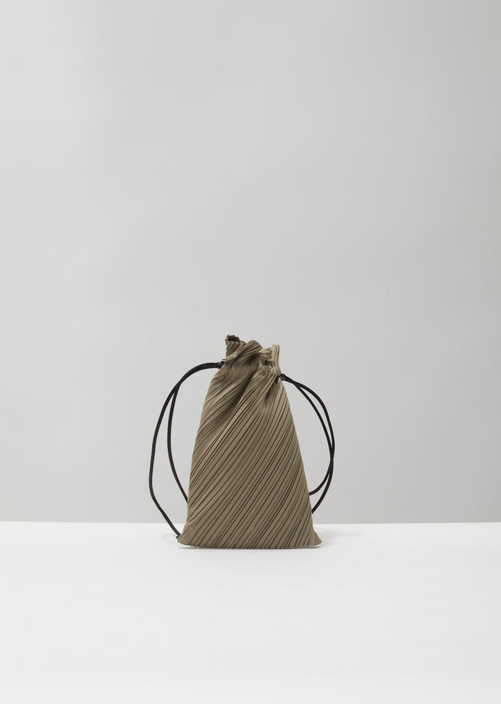 Drawstring Pleats Bag