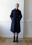 Starry Night Double Melton Drop Shoulder Coat