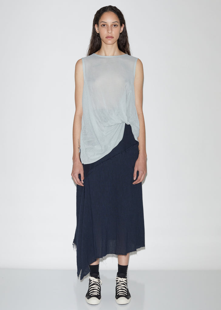 Layered Twist Detail Blouse