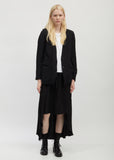 Wool Single-breasted Blazer