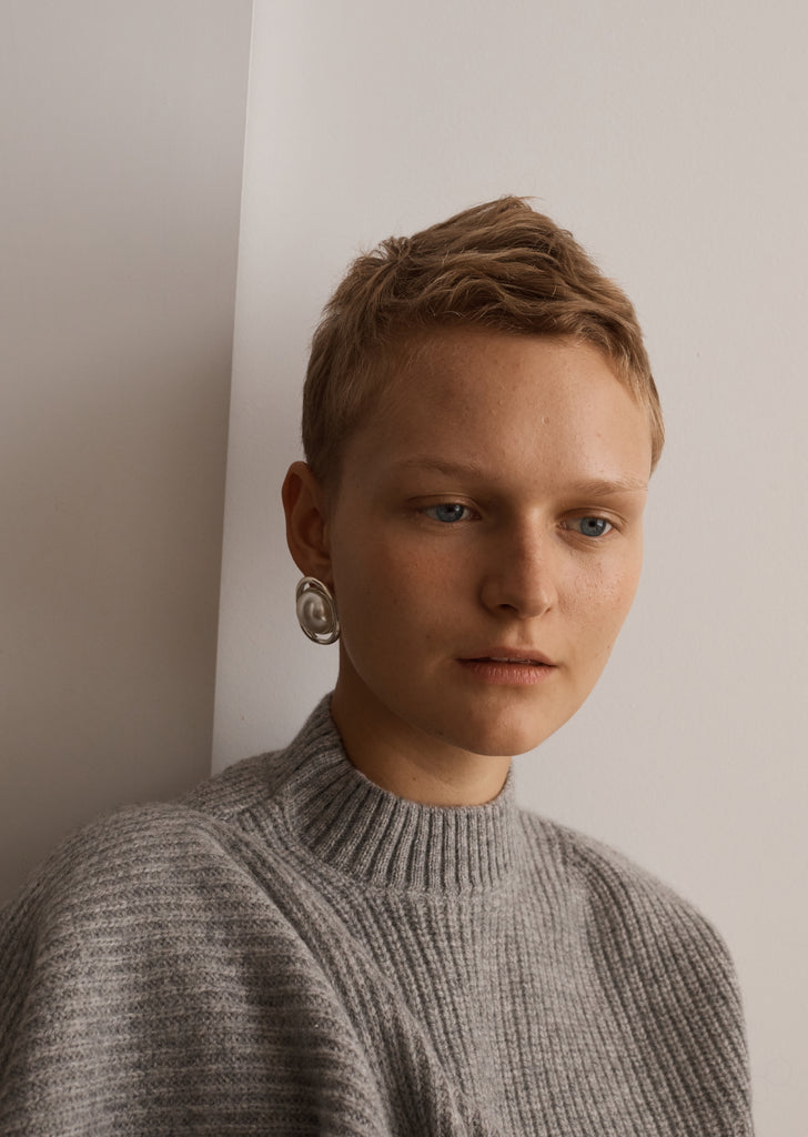 Pearl Orb Clip-On Earrings