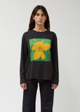 NYC Flower Long Sleeve Man Tee