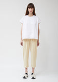 Tadou Jersey And Popline Top
