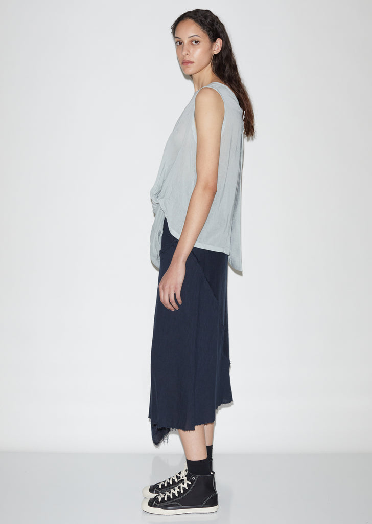 Layered Twist Detail Blouse