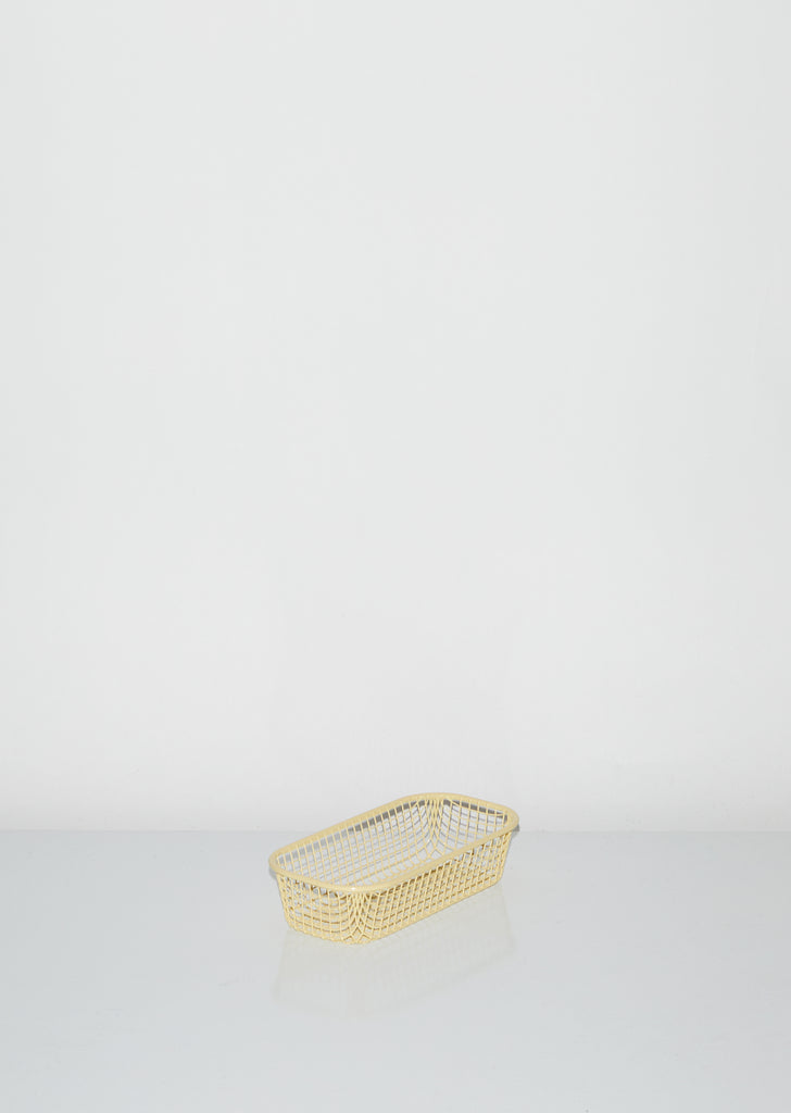 Trinkets Rectangular Light Yellow