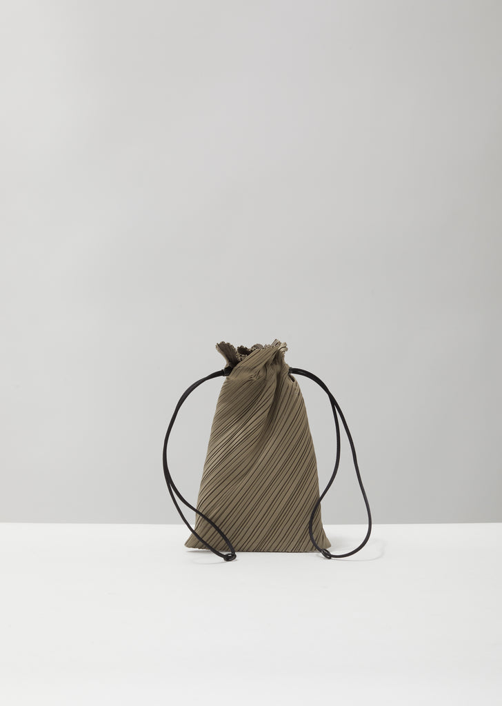 Drawstring Pleats Bag