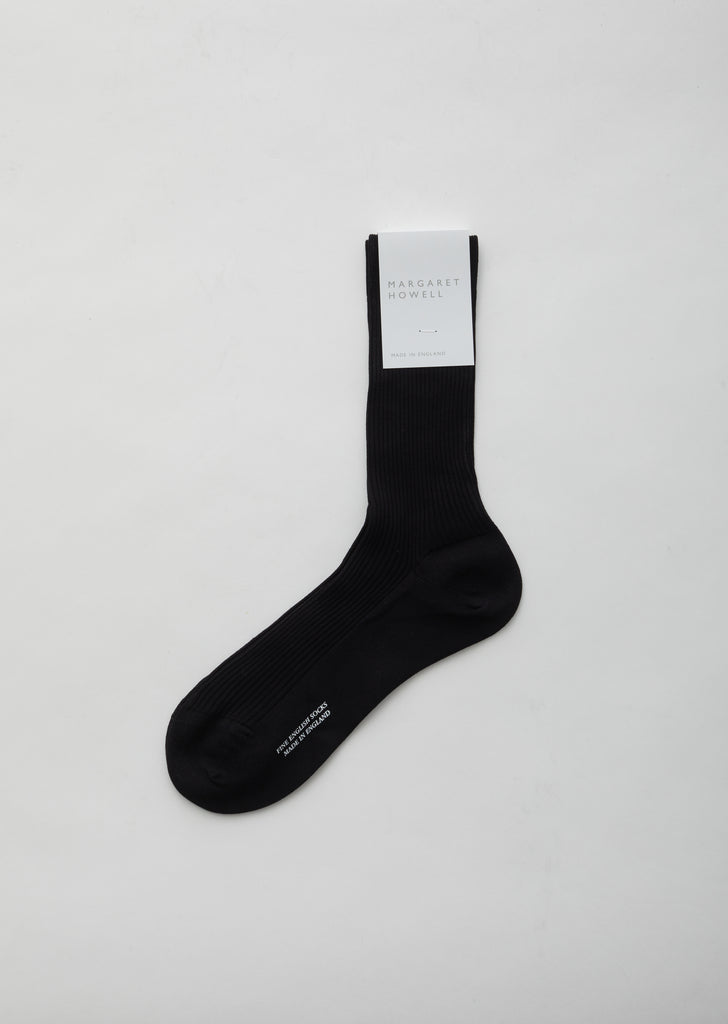 Short Ribbed Socks