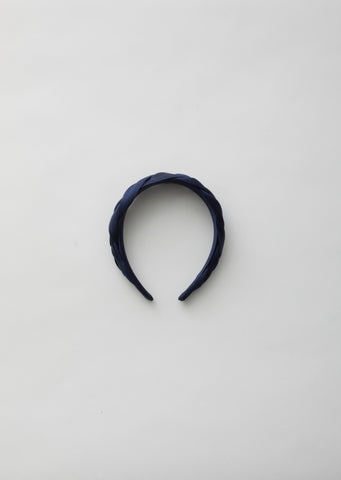 Silk Satin Braided Headband
