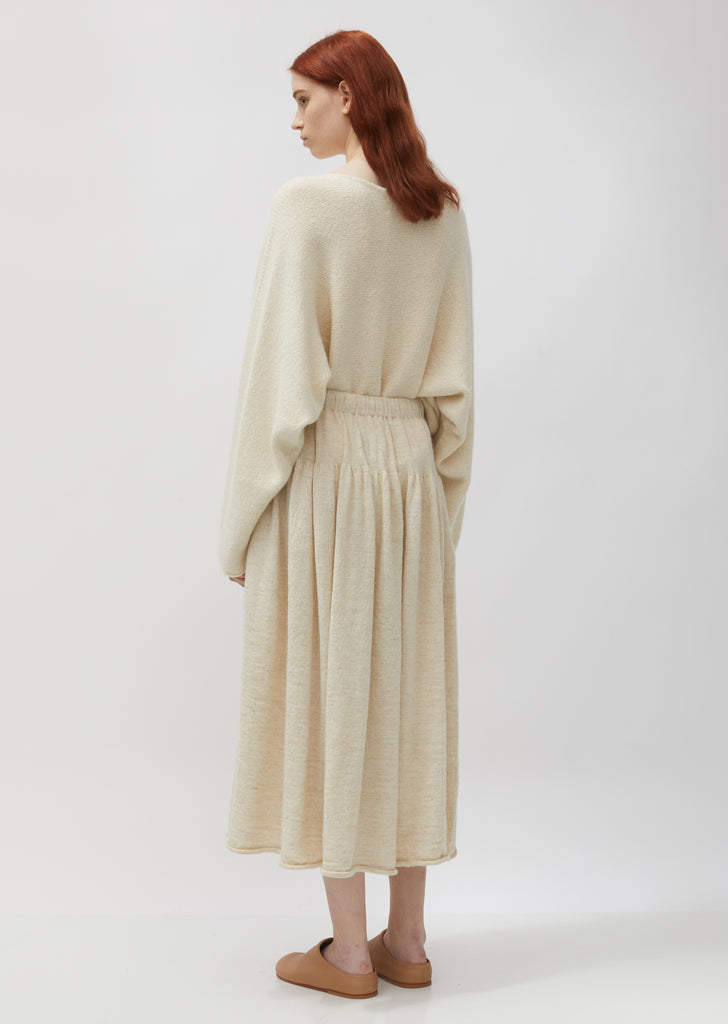 Cotton & Linen Tier Skirt
