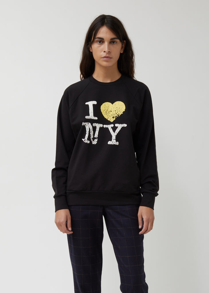 I LOVE NY Oversized Sweatshirt