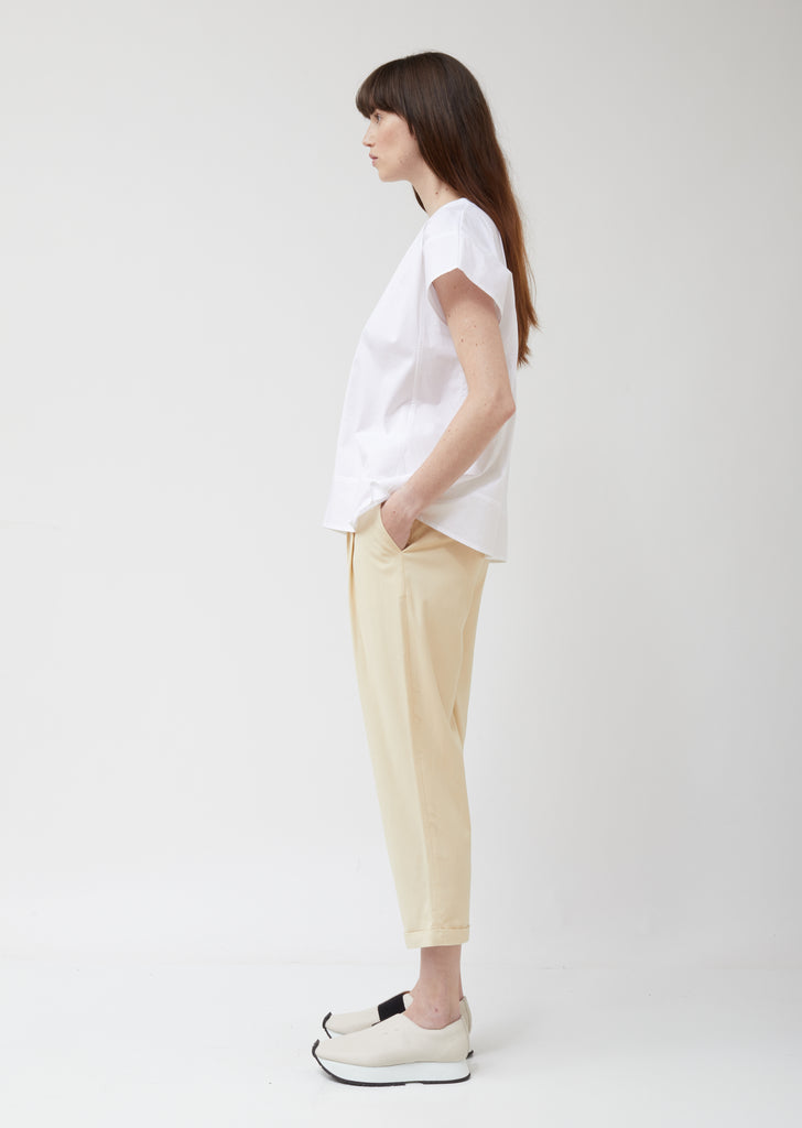 Tadou Jersey And Popline Top