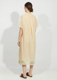 Tea Dyed Jamdani Seya Dress