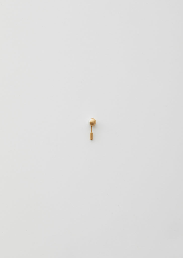 18K Akoya Pearl Earring — 90°