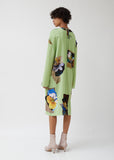 Dirah Printed Crepe Dress