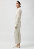 Cotton & Linen Structured Pants