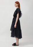 Desiree Ruffled Sleeveless Dress