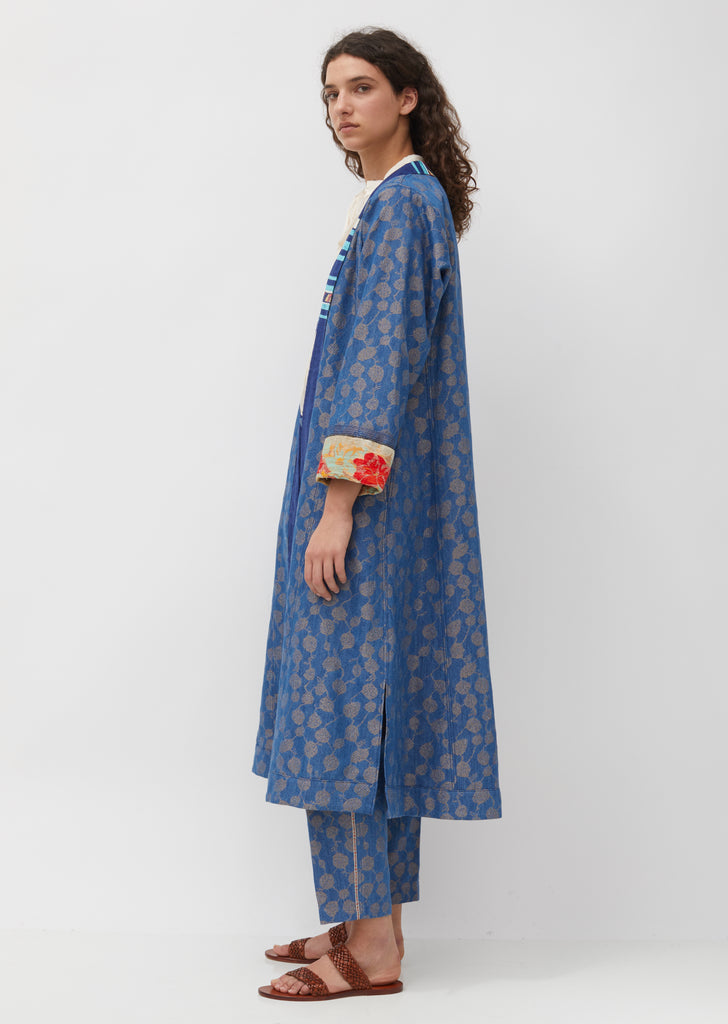 "Cha cha cha" Jacquard Dustcoat