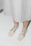 Cabersa Sandal — Cream
