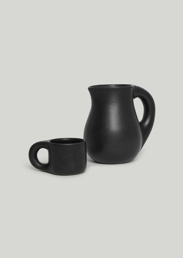 Dough Mug 7cm — Charcoal