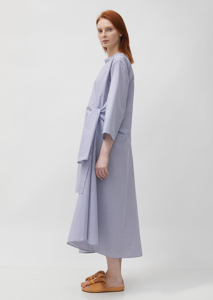 Dui Tied Waist Dress