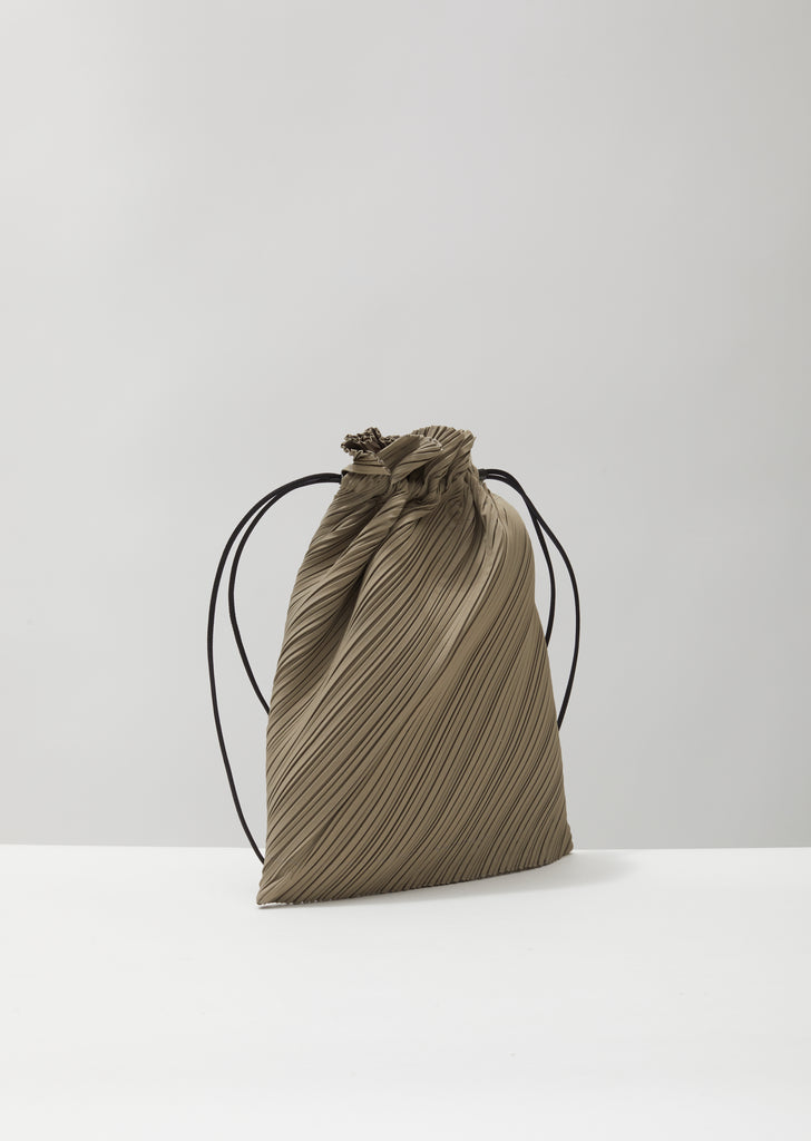 Drawstring Pleats Bag