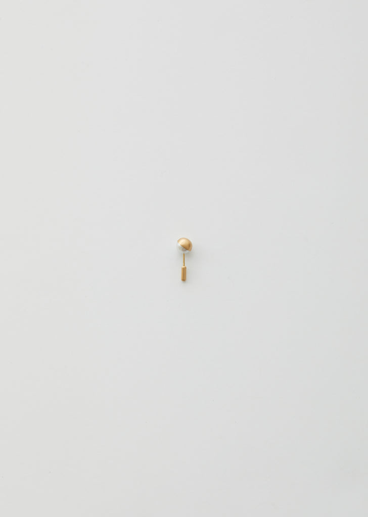 18K Akoya Pearl Earring — 135°