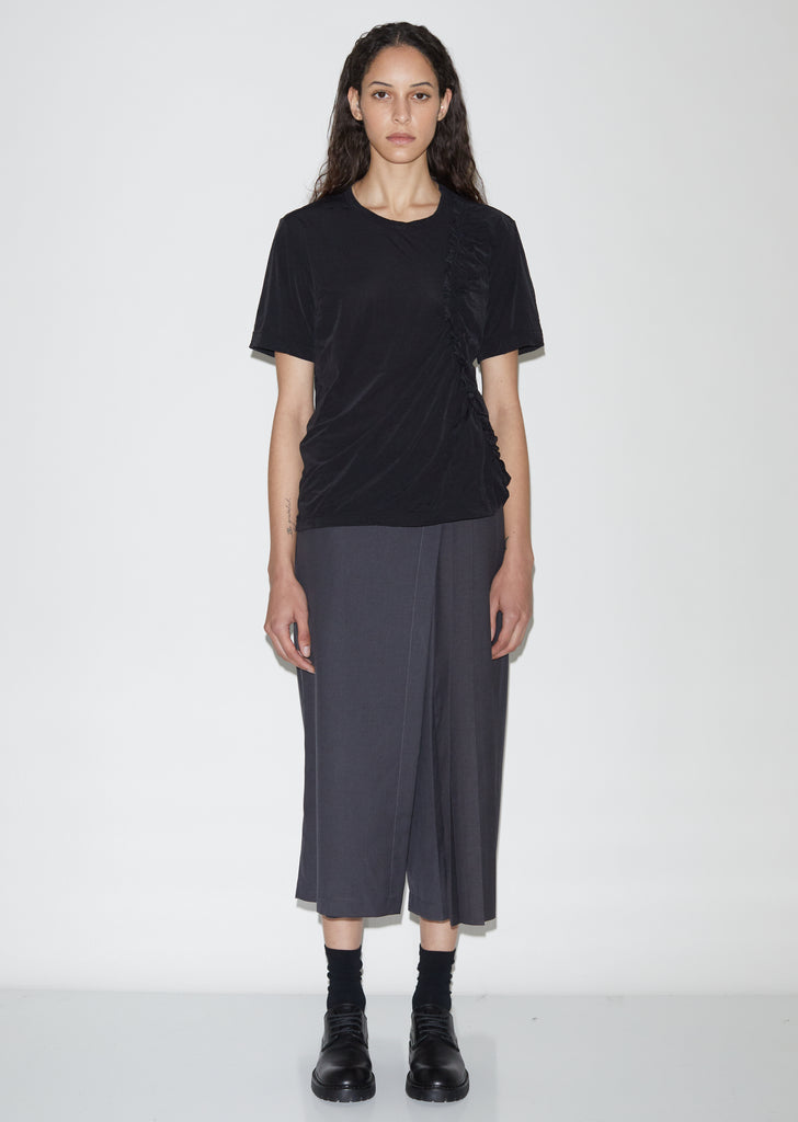Knit Jersey Gather Tee
