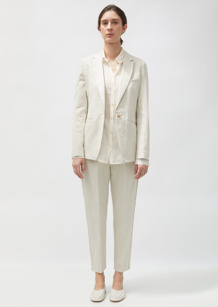 Cotton & Linen Structured Jacket