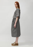 Sakura Front Pockets Midi Skirts