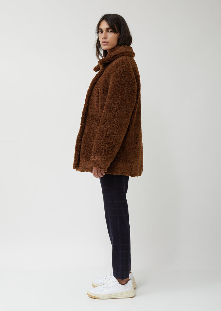 Fuzzy Peacoat
