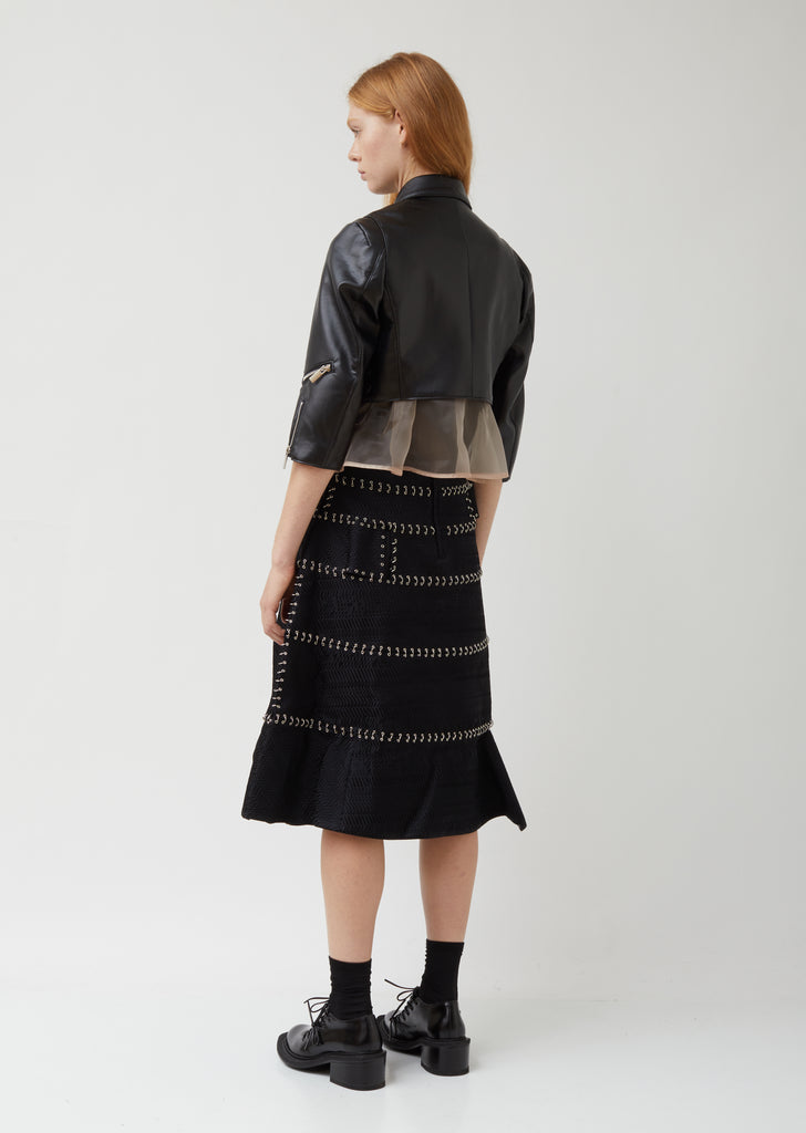 Synthetic Leather Bonding Jacket